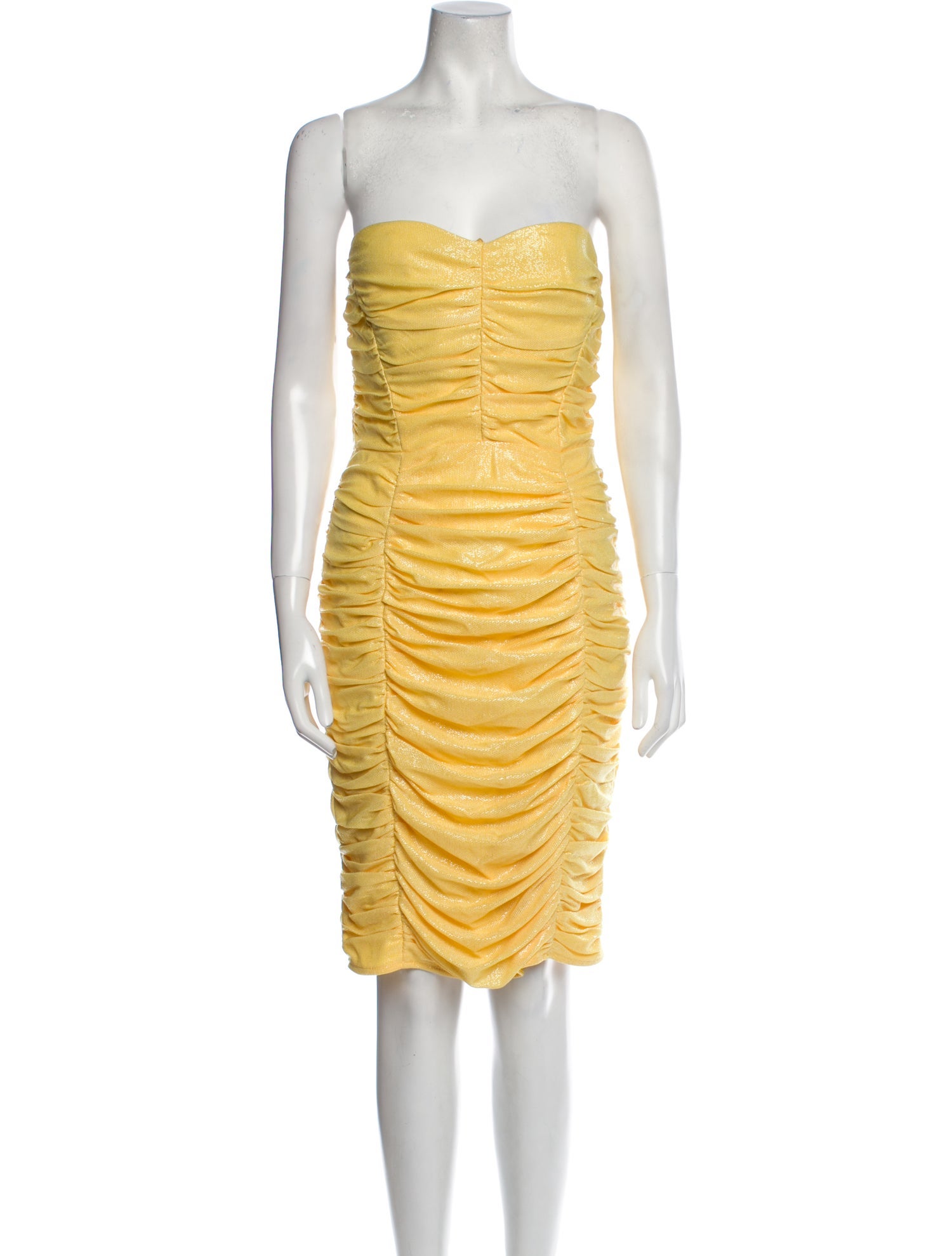 Elisabetta Franchi Strapless Mini Dress