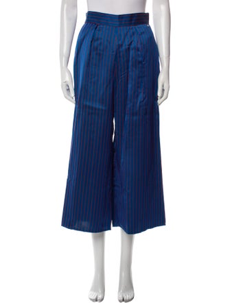 Elisabetta Franchi Striped Wide Leg Pants
