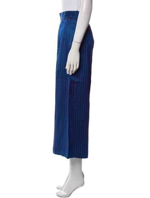 Elisabetta Franchi Striped Wide Leg Pants