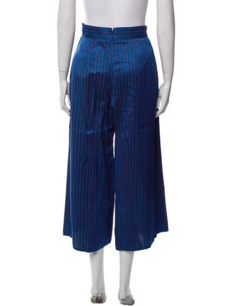 Elisabetta Franchi Striped Wide Leg Pants