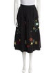 Elisabetta Franchi Printed Midi Length Skirt