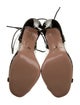 Elisabetta Franchi Leather T-Strap Sandals