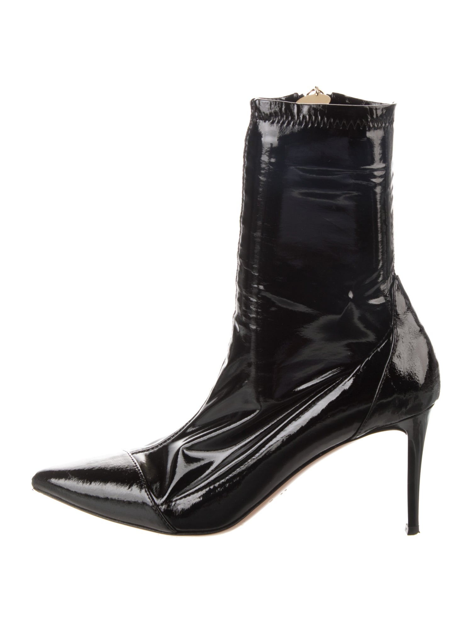 Elisabetta Franchi Patent Leather Boots