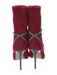 Elisabetta Franchi Shearling Sock Boots