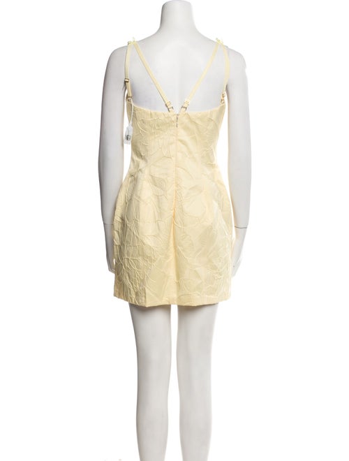 Elisabetta Franchi Square Neckline Mini Dress w/ Tags