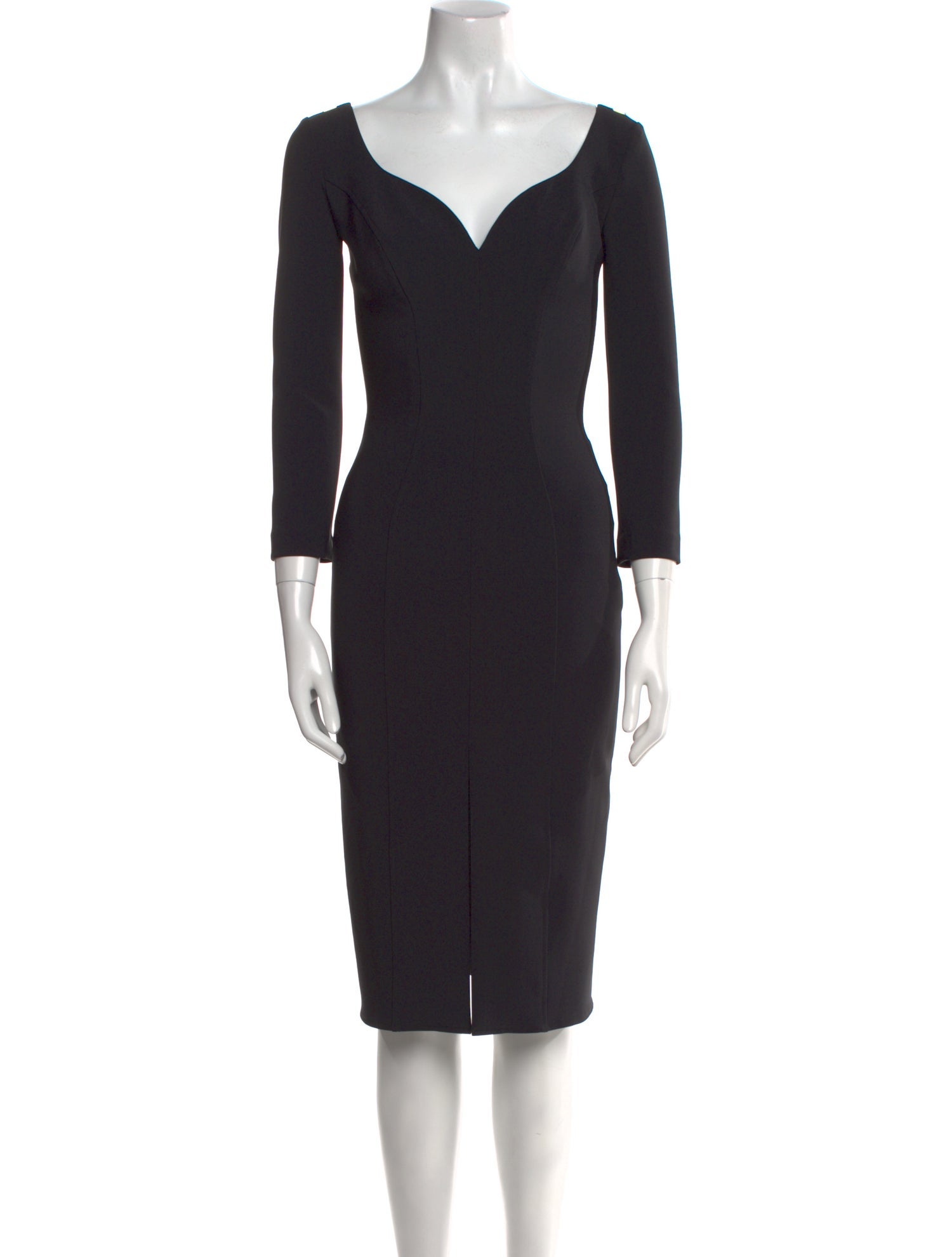 Elisabetta Franchi V-Neck Midi Length Dress