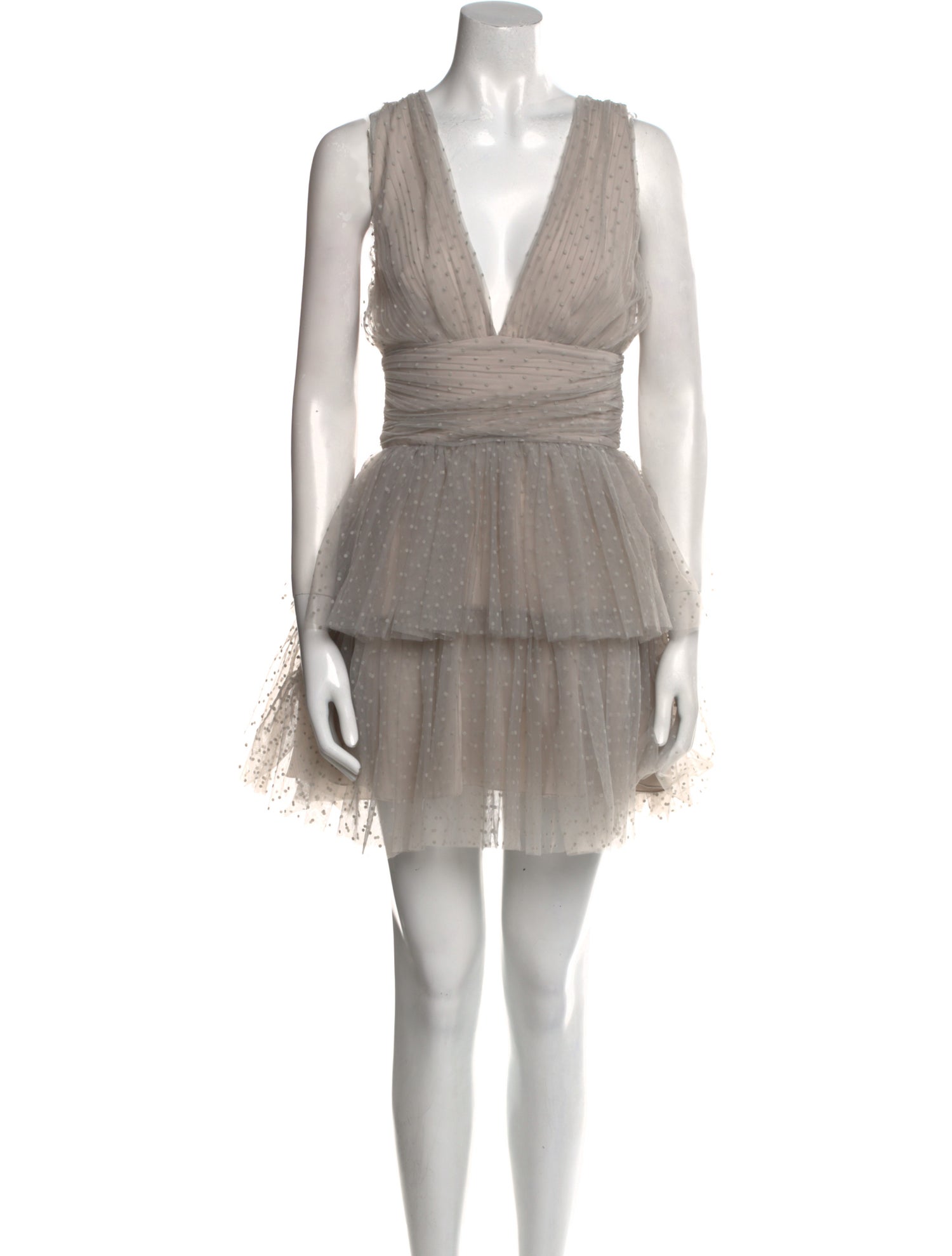 Elisabetta Franchi V-Neck Mini Dress