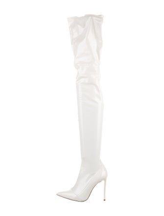 Elisabetta Franchi Patent Leather Boots