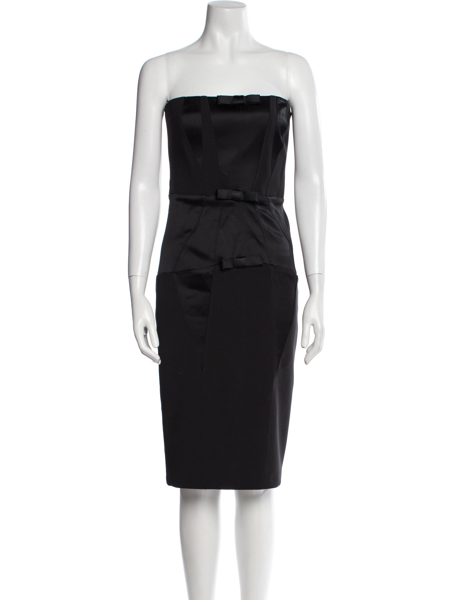 Elisabetta Franchi Strapless Mini Dress