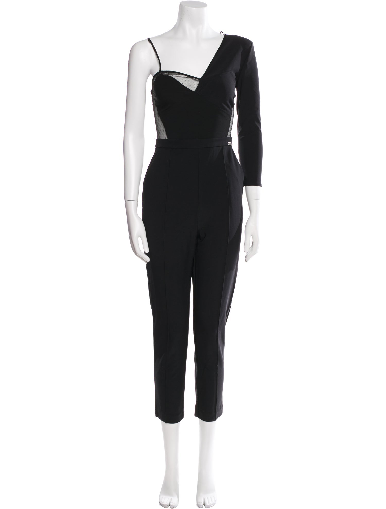 Elisabetta Franchi Asymmetrical Jumpsuit