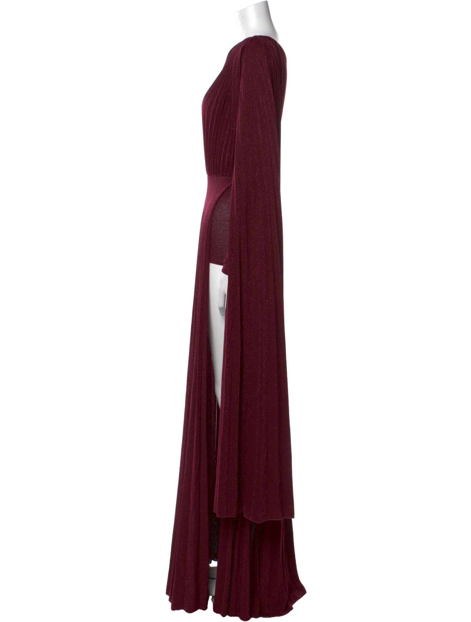 Elisabetta Franchi One-Shoulder Long Dress