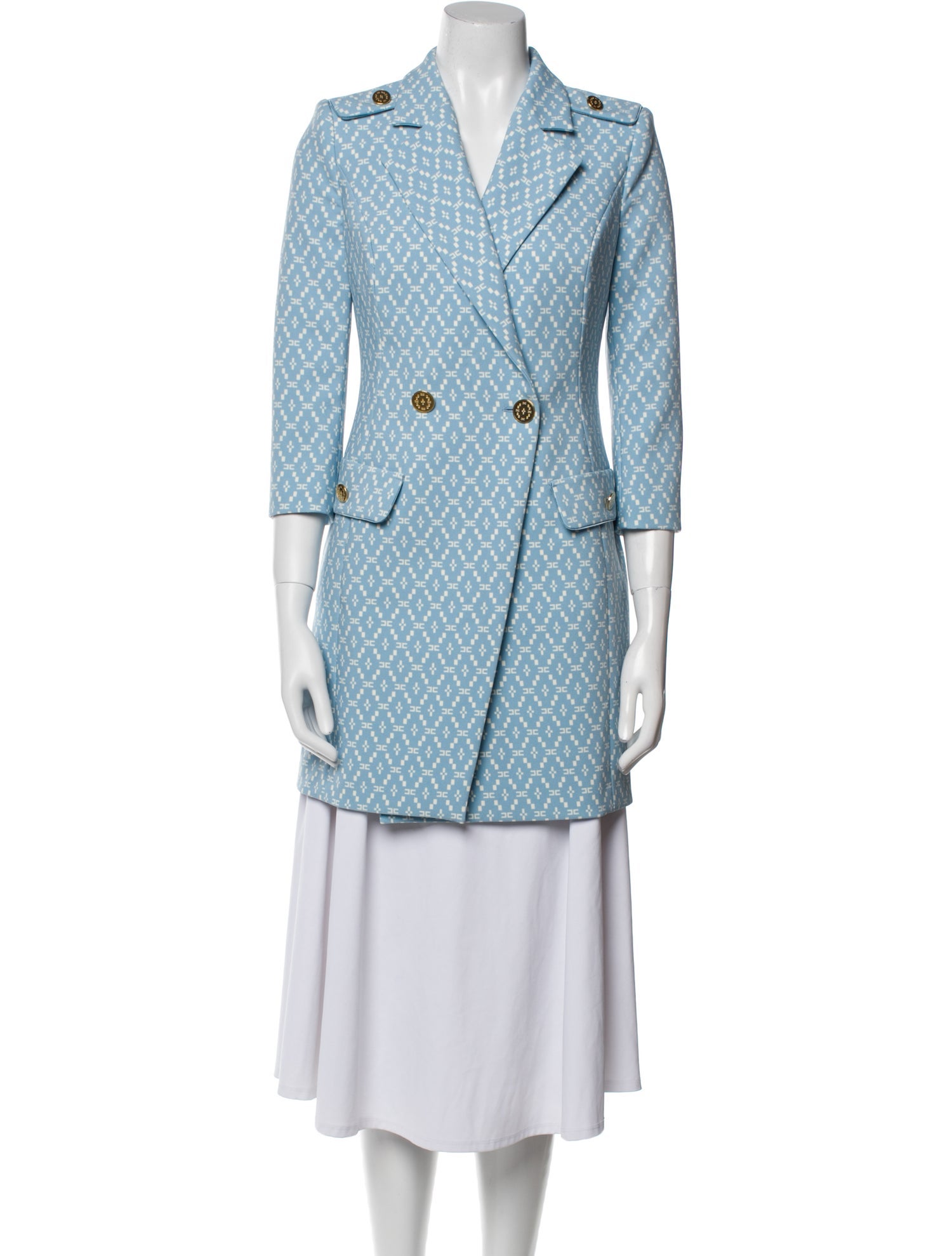 Elisabetta Franchi Striped Jacket