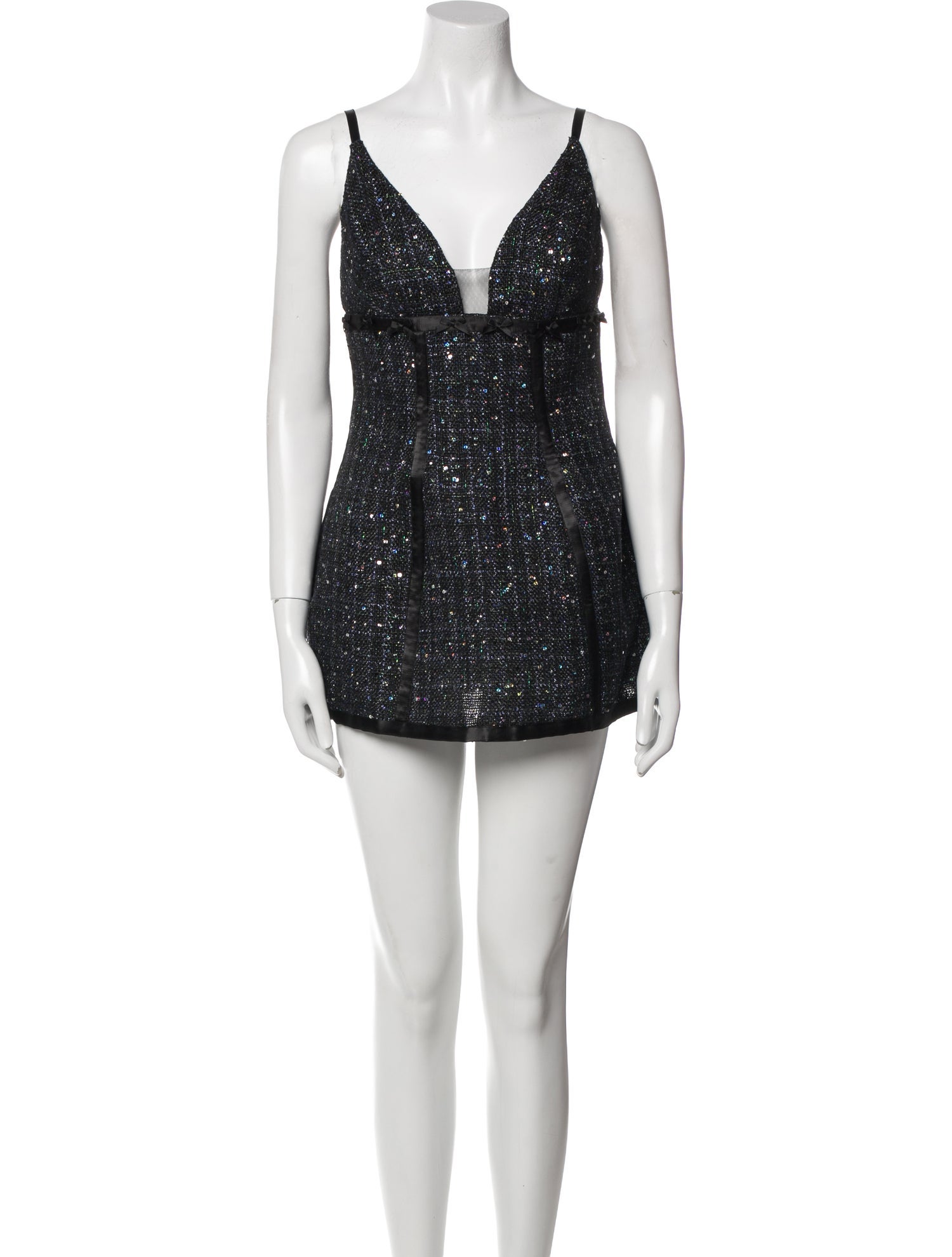 Elisabetta Franchi V-Neck Mini Dress w/ Tags