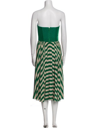 Elisabetta Franchi Striped Mini Dress