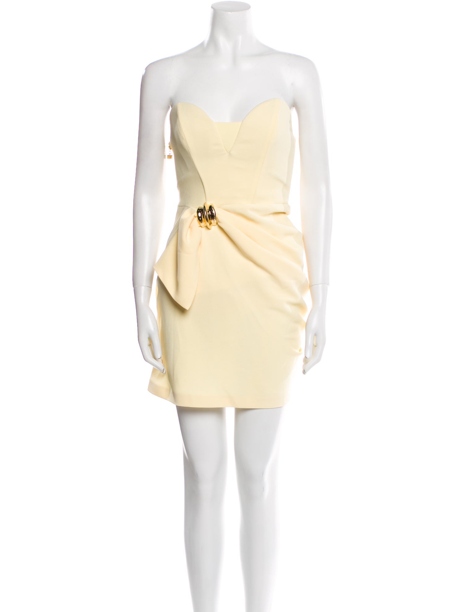 Elisabetta Franchi Strapless Mini Dress