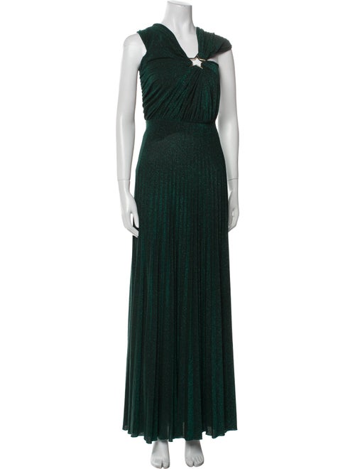 Elisabetta Franchi V-Neck Long Dress