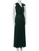 Elisabetta Franchi V-Neck Long Dress