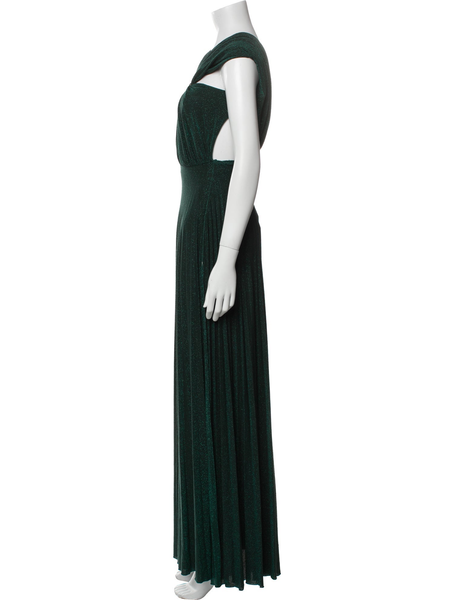 Elisabetta Franchi V-Neck Long Dress