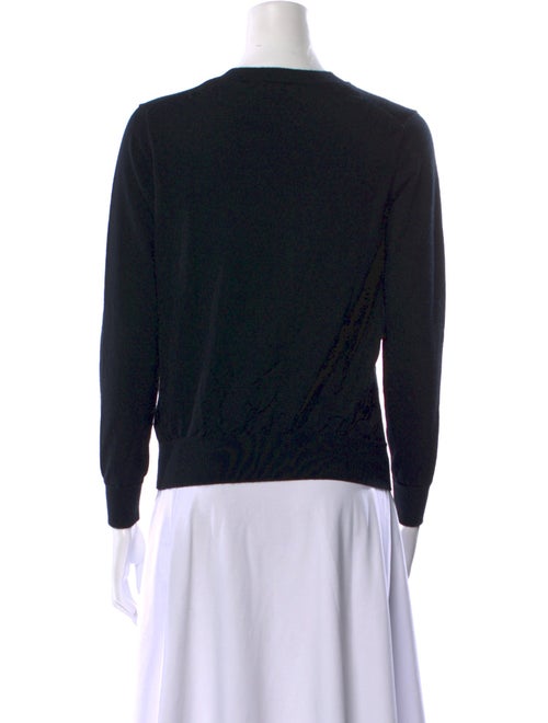 Elisabetta Franchi Wool Graphic Print Sweater