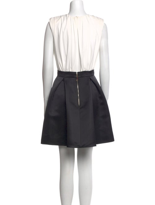 Elisabetta Franchi Crew Neck Mini Dress