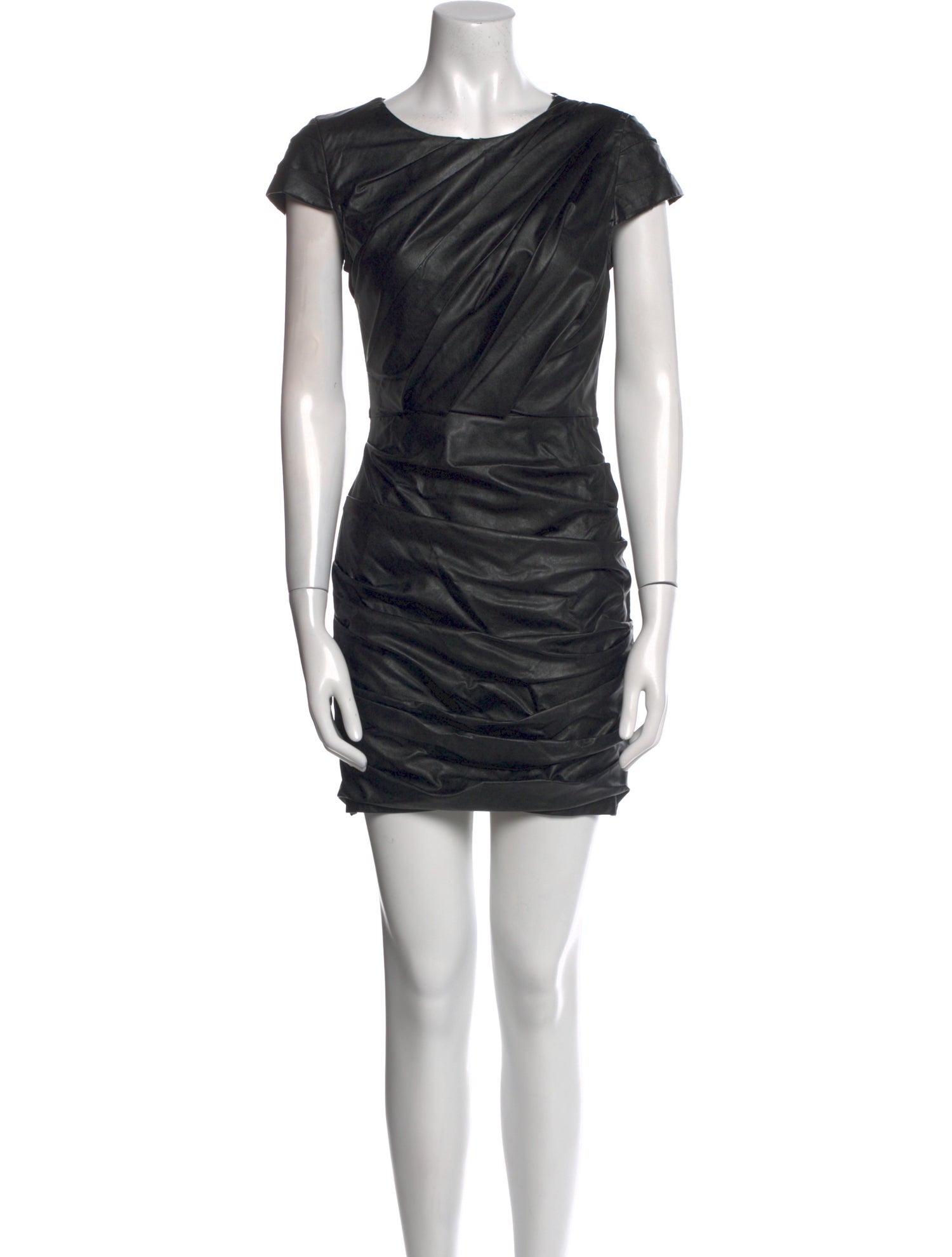 Elisabetta Franchi Bateau Neckline Mini Dress