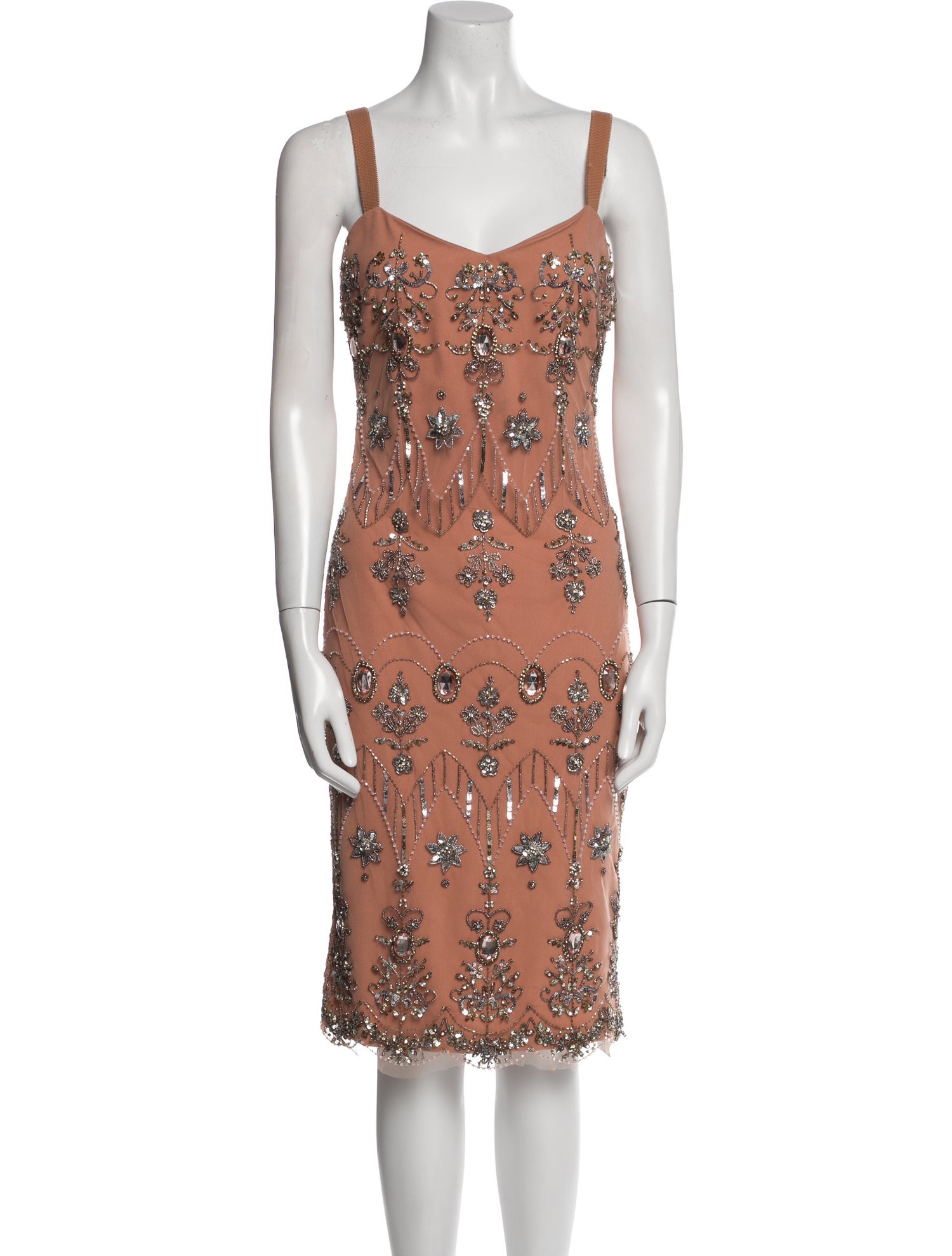 Elisabetta Franchi Patterned Knee-Length Dress