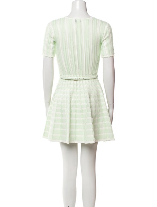 Elisabetta Franchi Striped Mini Dress