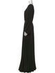 Elisabetta Franchi Crew Neck Long Dress