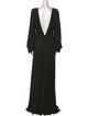Elisabetta Franchi Crew Neck Long Dress