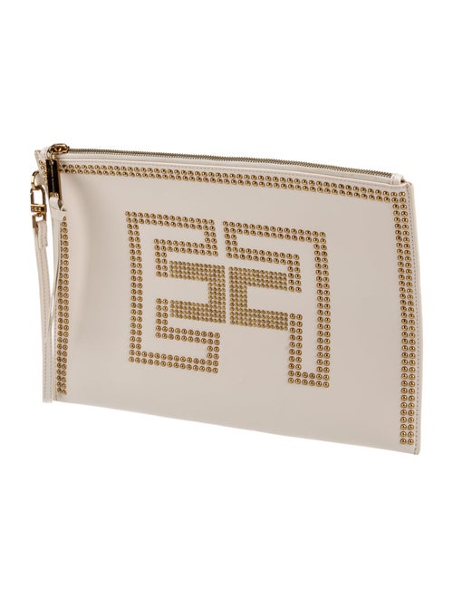 Elisabetta Franchi Leather Clutch
