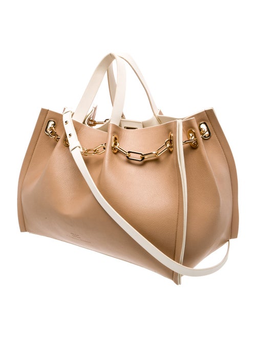 Elisabetta Franchi Vegan Leather Shoulder Bag