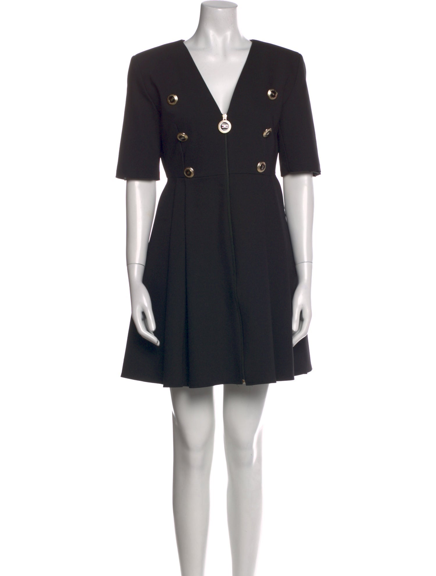 Elisabetta Franchi V-Neck Mini Dress