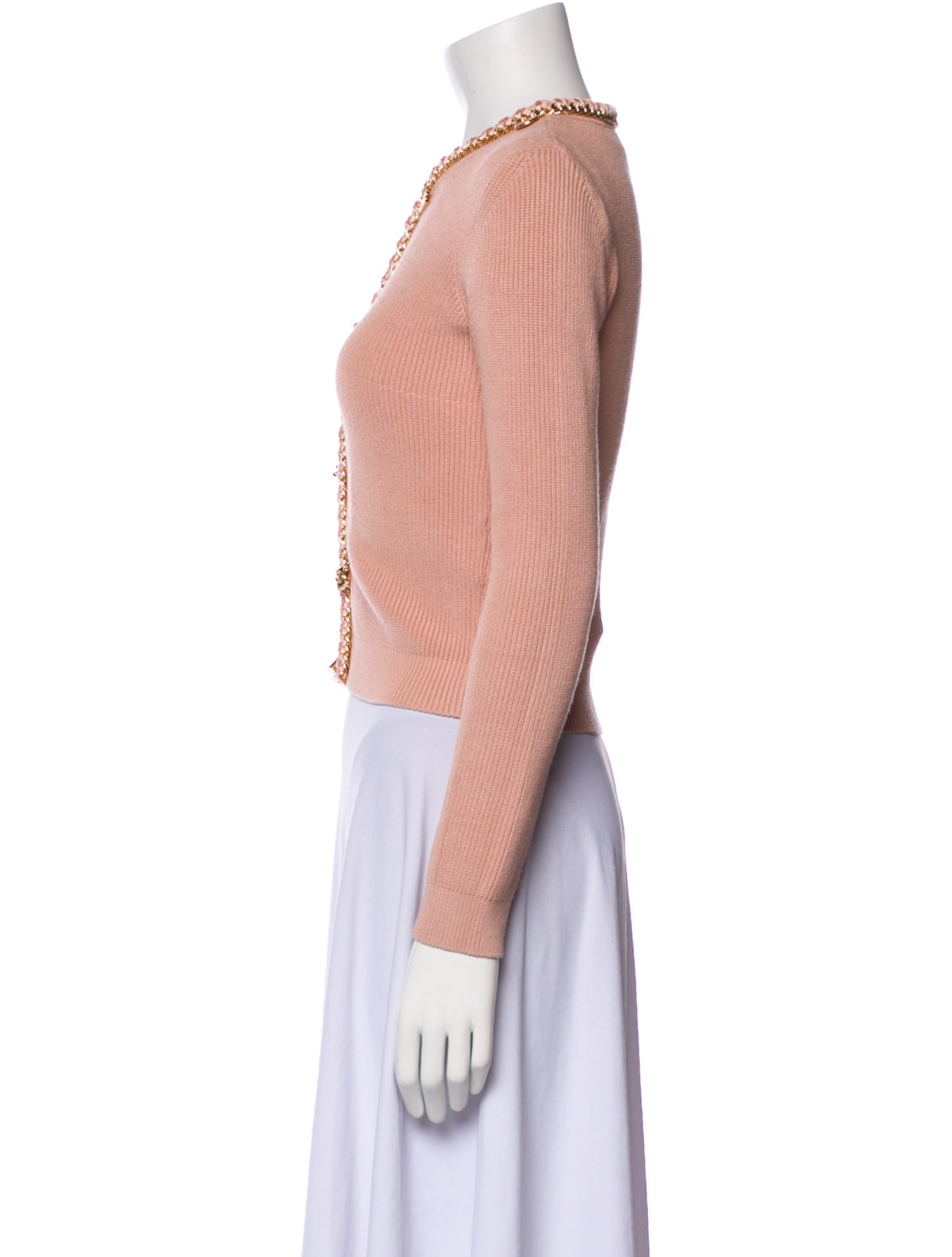 Elisabetta Franchi Silk Striped Evening Jacket