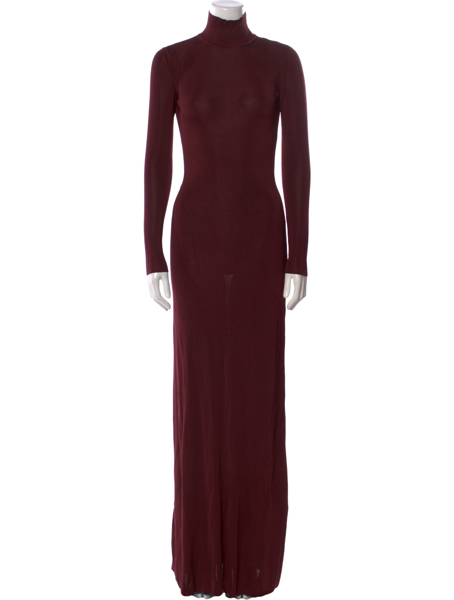 Elisabetta Franchi Turtleneck Long Dress