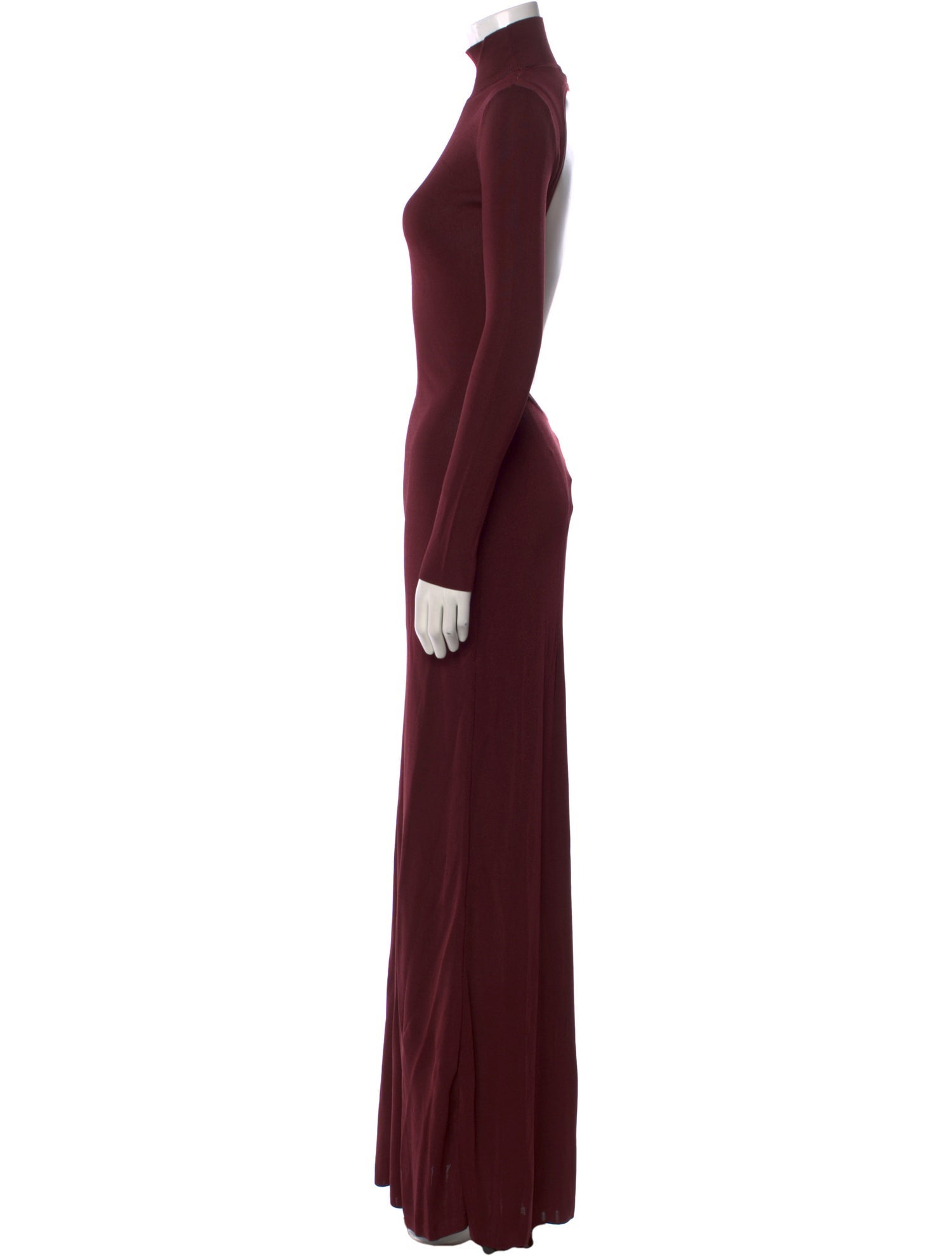 Elisabetta Franchi Turtleneck Long Dress