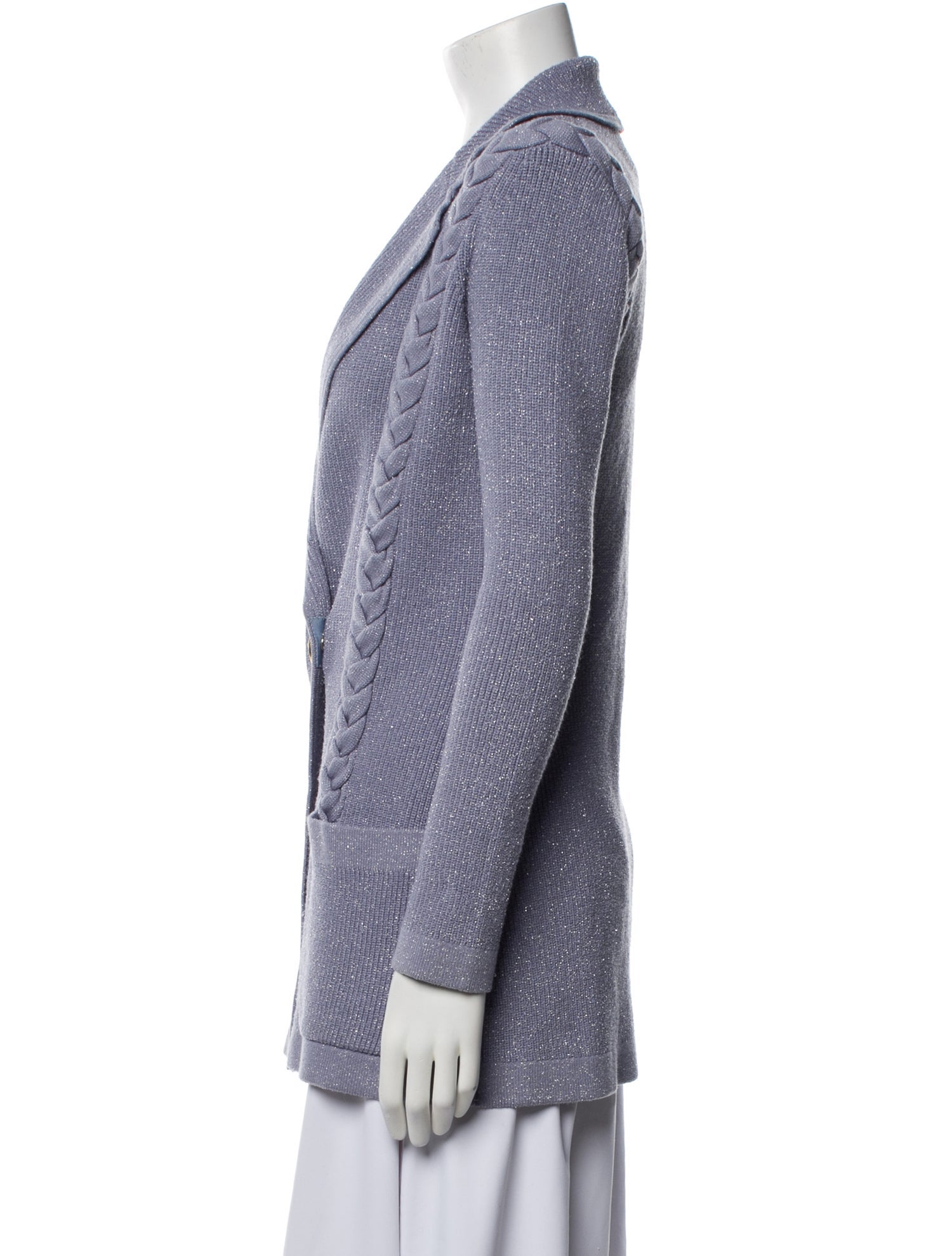 Elisabetta Franchi Wool V-Neck Sweater