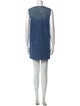 Elisabetta Franchi Crew Neck Mini Dress