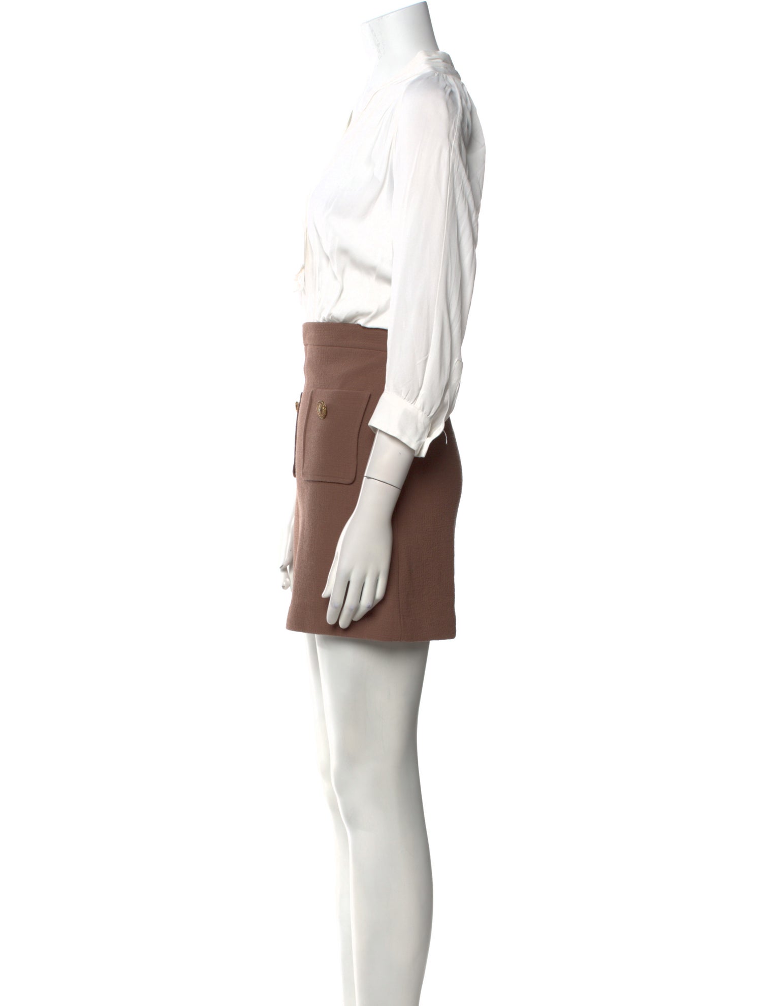 Elisabetta Franchi V-Neck Mini Dress