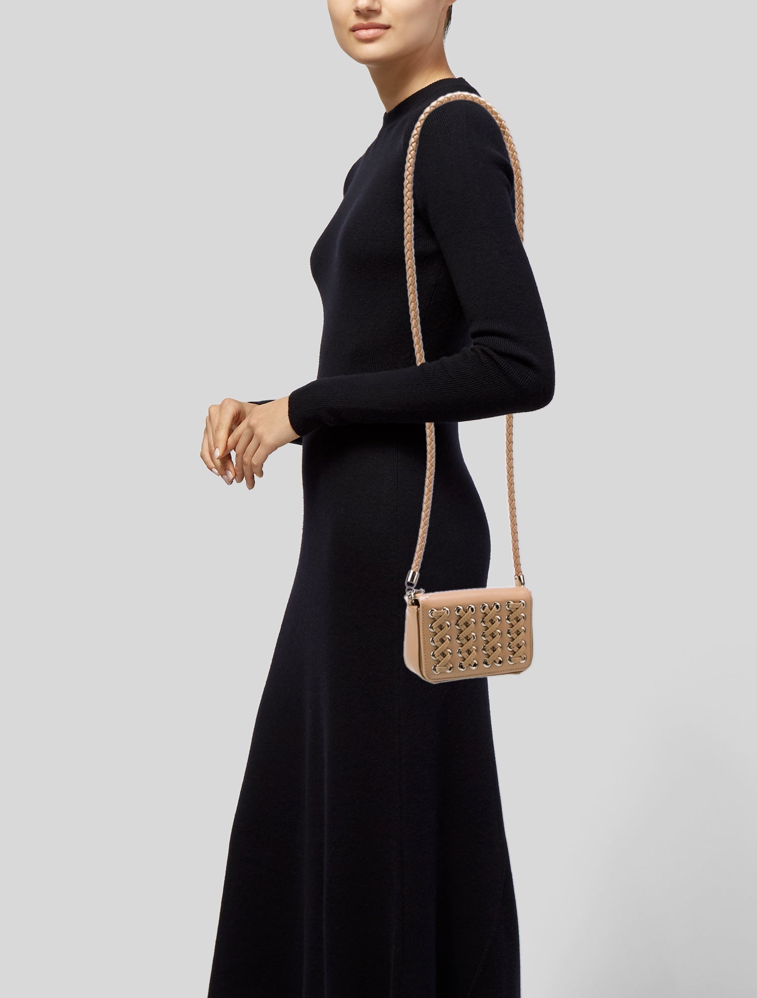 Elisabetta Franchi Leather Crossbody Bag