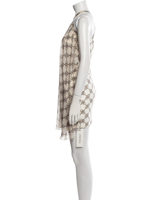 Elisabetta Franchi Printed Mini Dress