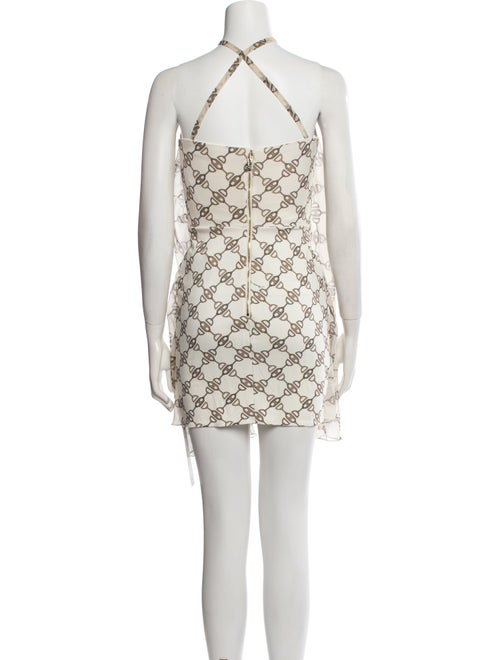 Elisabetta Franchi Printed Mini Dress