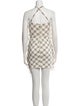 Elisabetta Franchi Printed Mini Dress