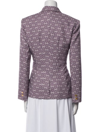 Elisabetta Franchi Printed Blazer