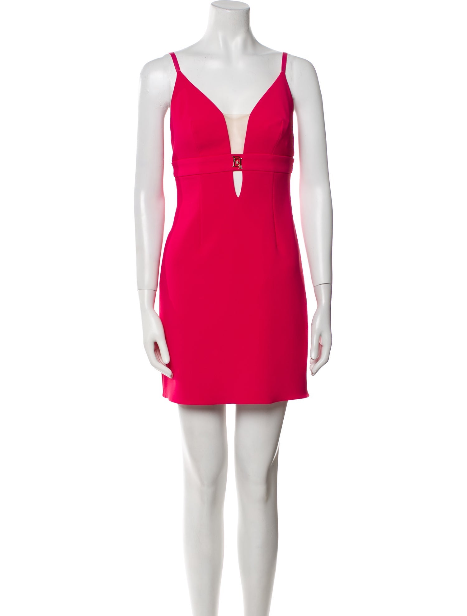 Elisabetta Franchi V-Neck Mini Dress