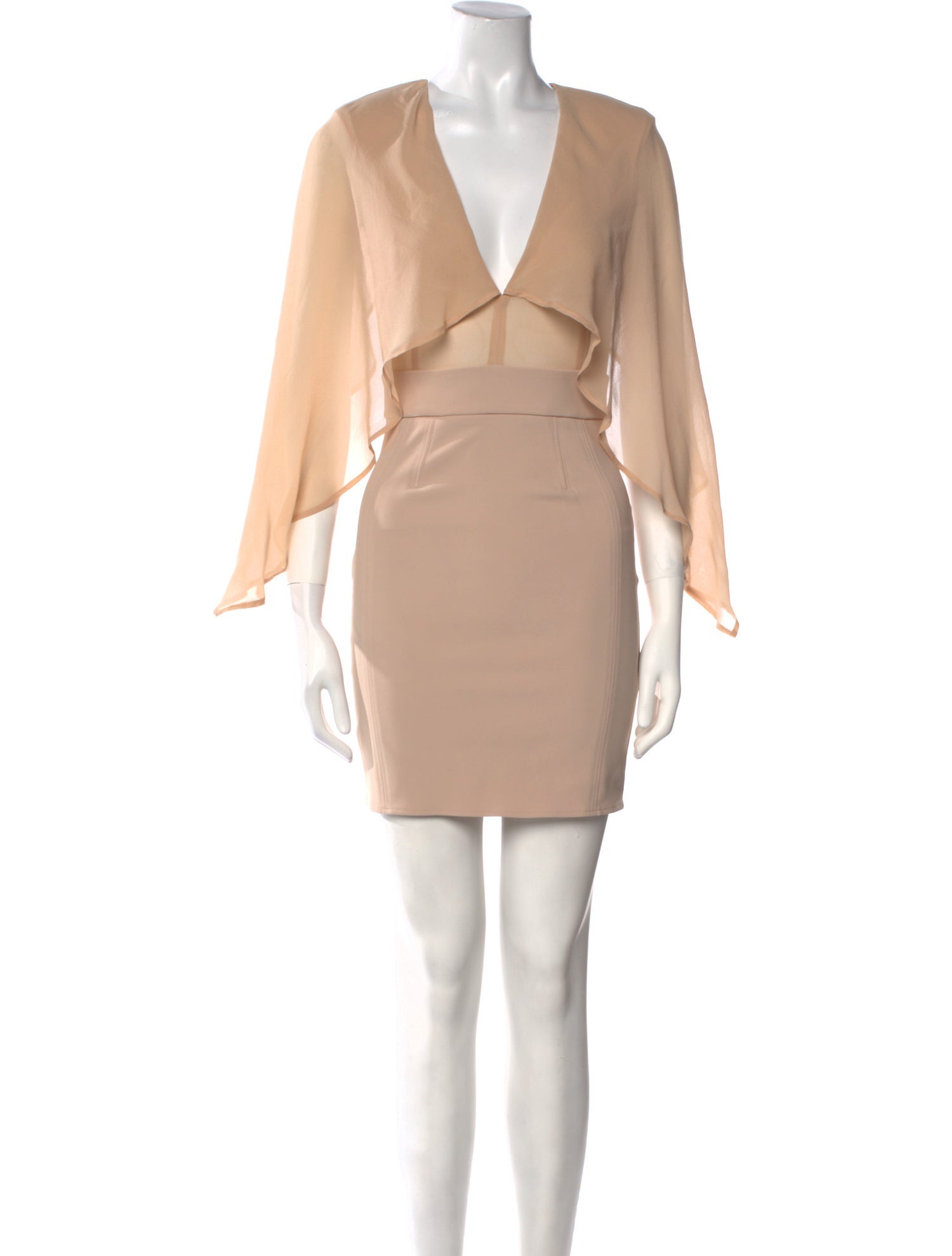 Elisabetta Franchi V-Neck Mini Dress