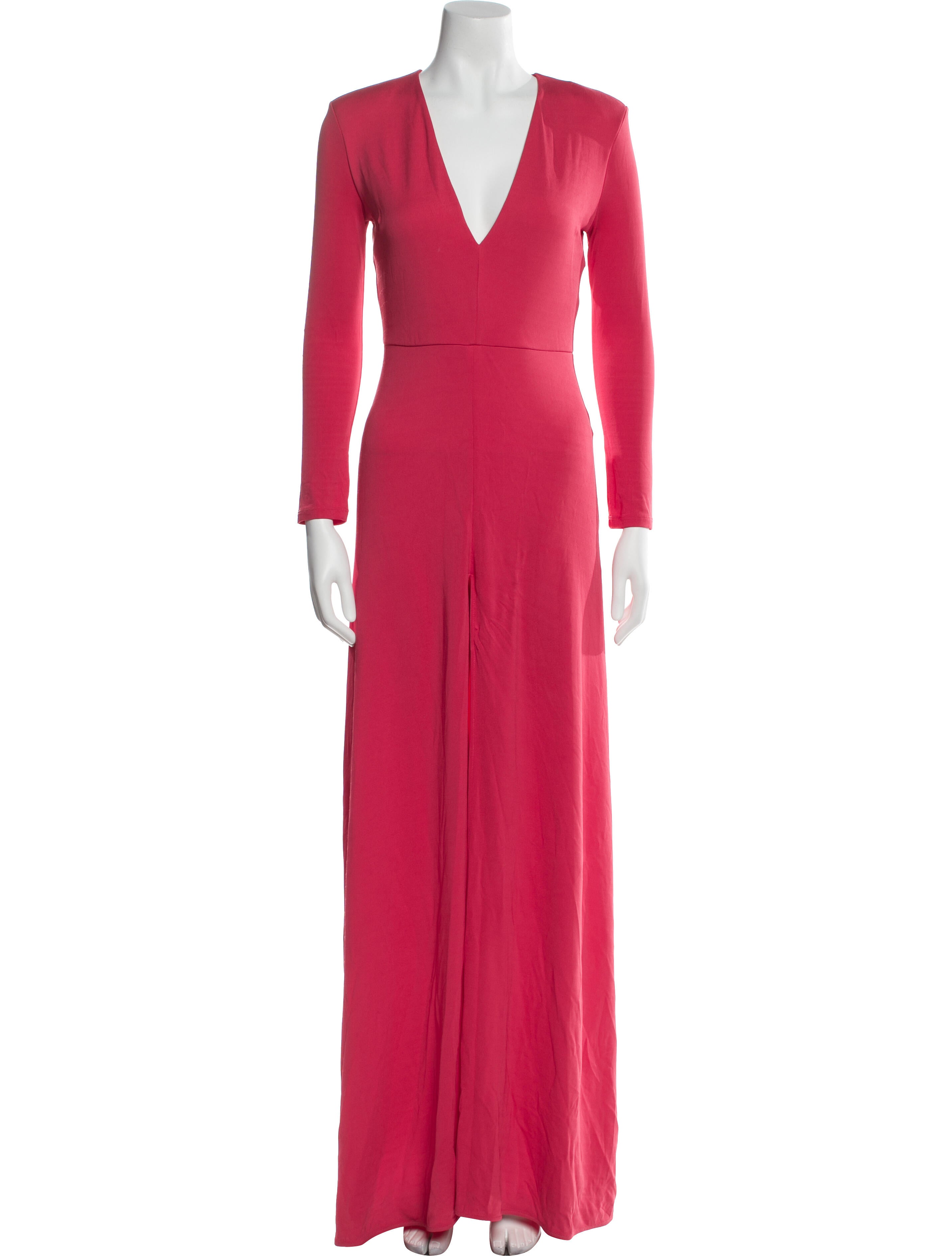 Elisabetta Franchi V-Neck Long Dress