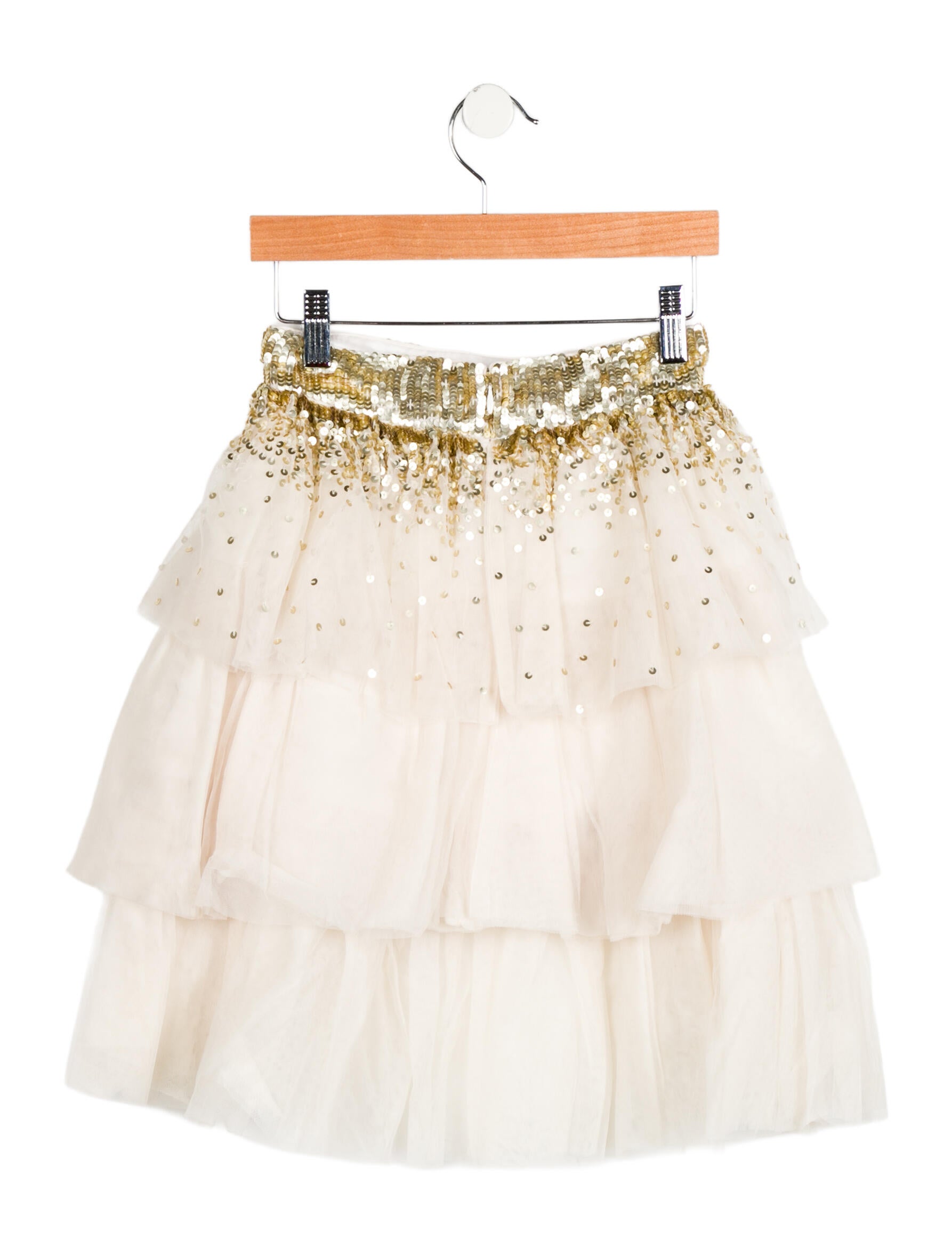 Elisabetta Franchi Girls' High-Low Skirt w/ Tags