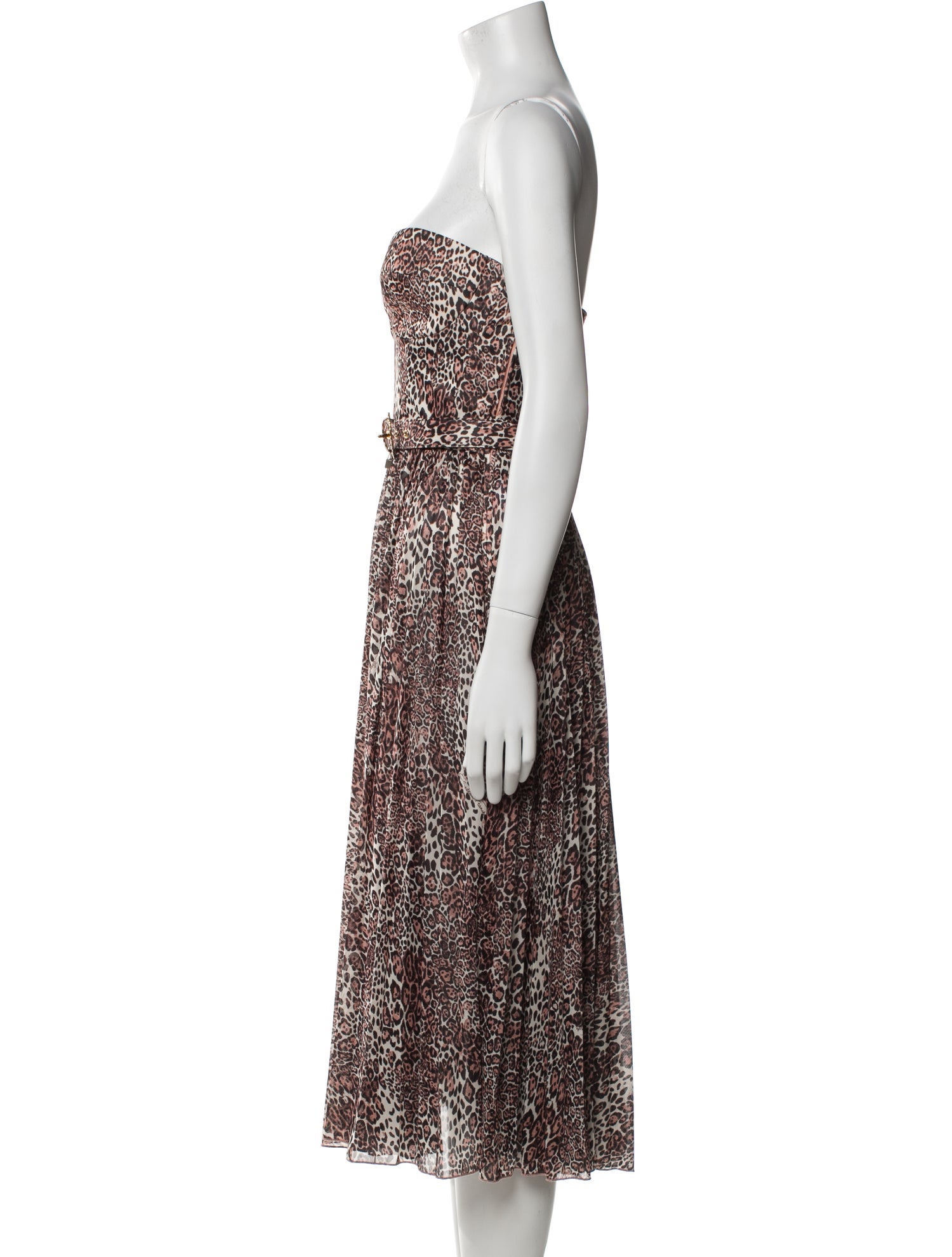 Elisabetta Franchi Printed Knee-Length Dress