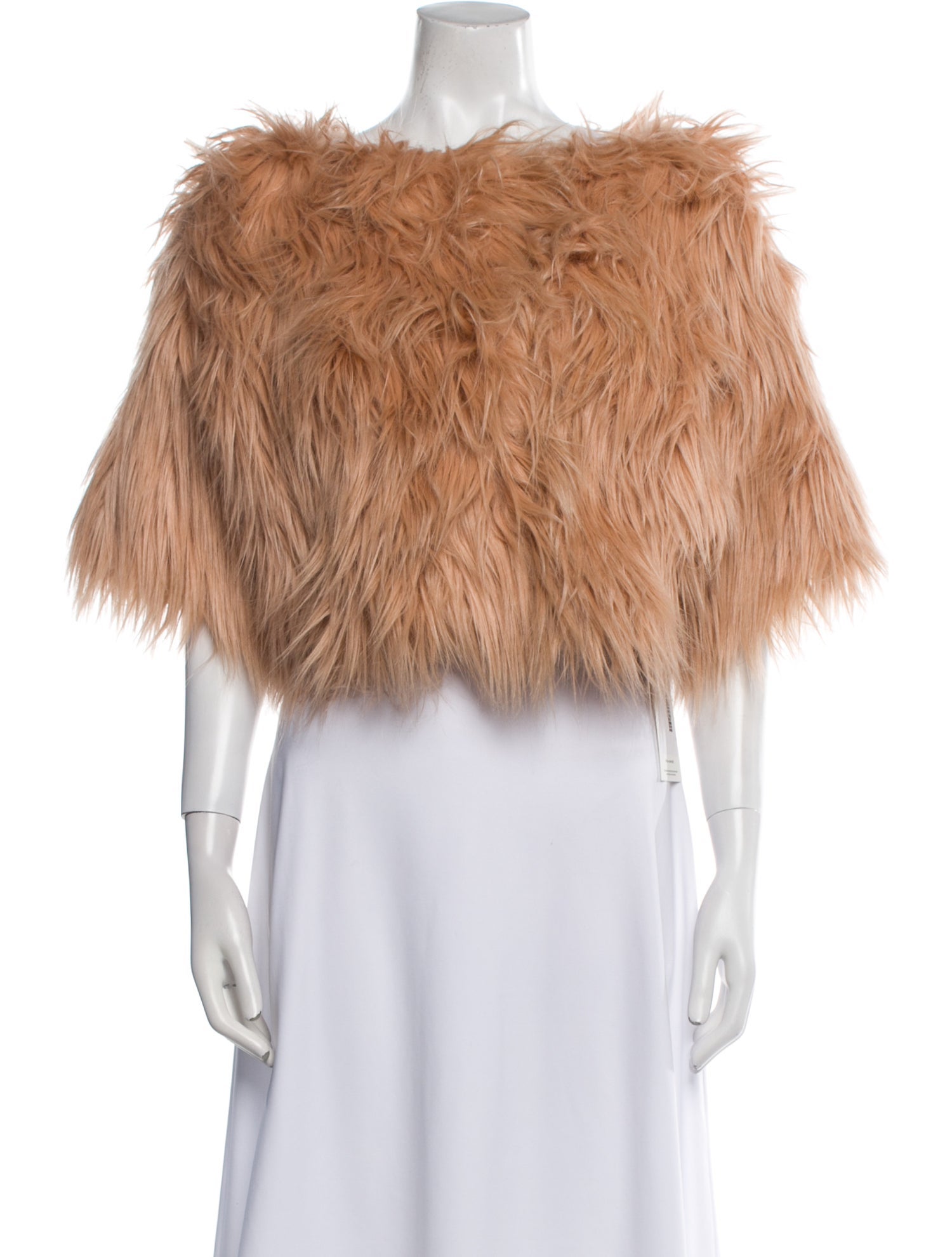Elisabetta Franchi Faux Fur Bolero
