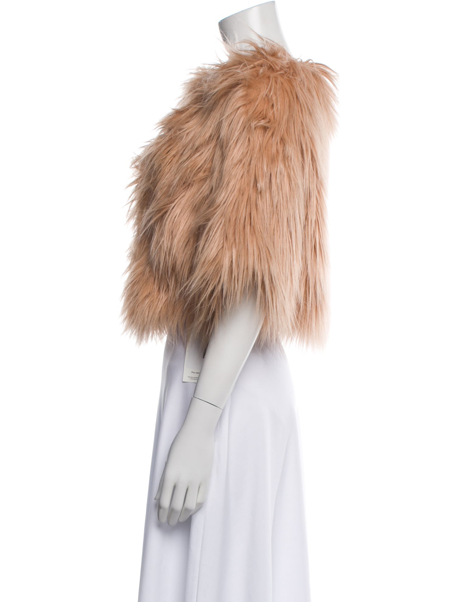 Elisabetta Franchi Faux Fur Bolero